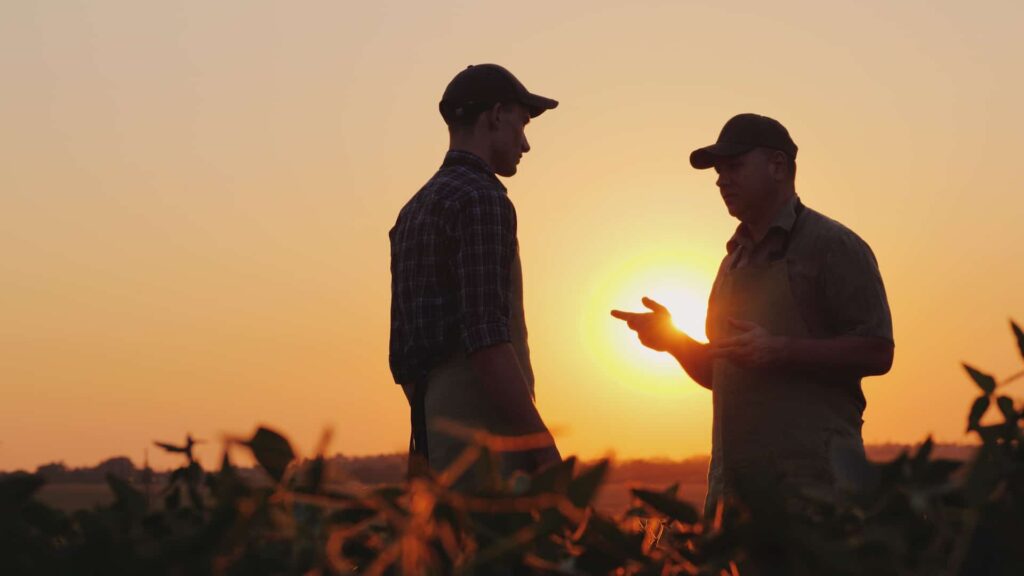farmers in the field